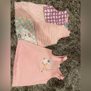 2 pink Easter dresses 2T